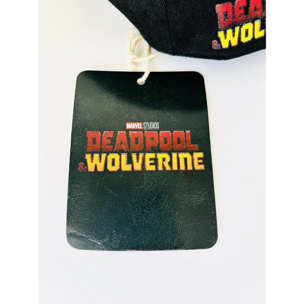 Marvel Deadpool & Wolverine Movie Promo Snapback Hat Baseball Cap NEW‎ With Tags